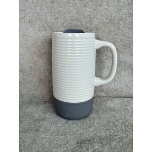 ELLO Jane Gray 18oz Ceramic Travel Mug with‎ Slider Lid Set of 2